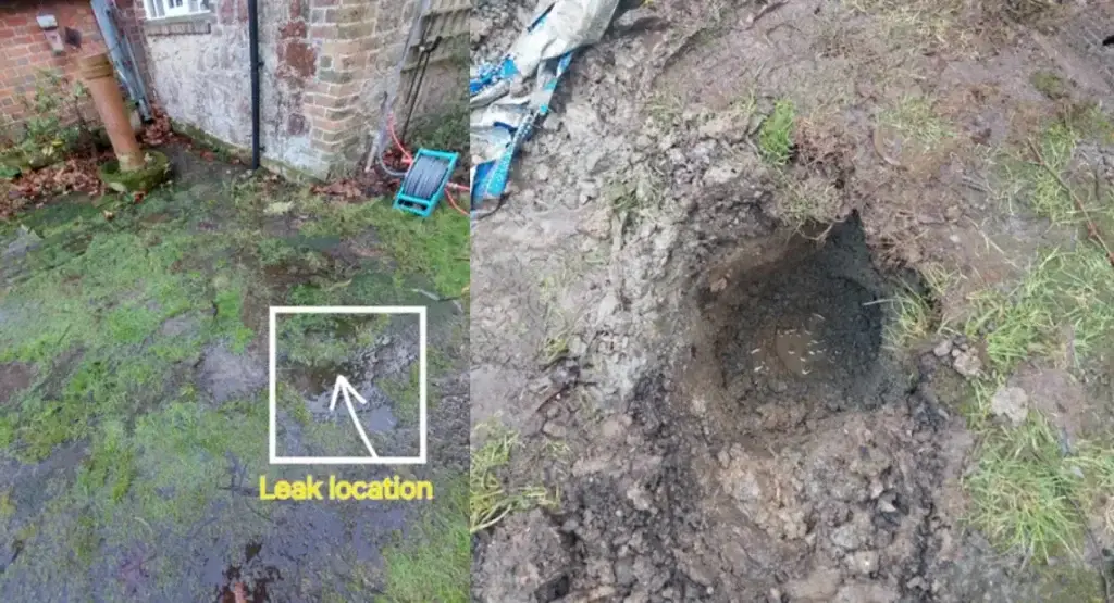 Cold Mains Water Leak Location