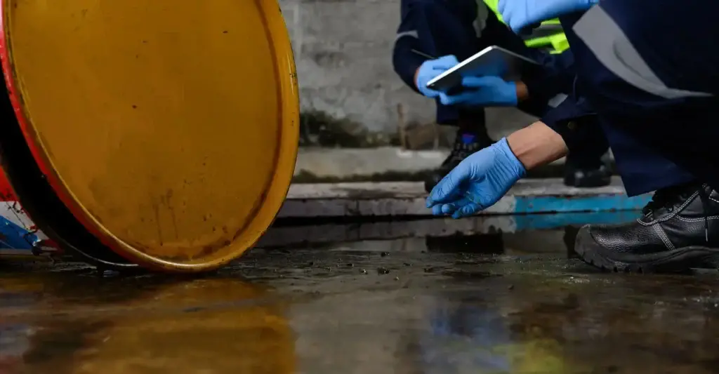 Chemical spill being investigated.