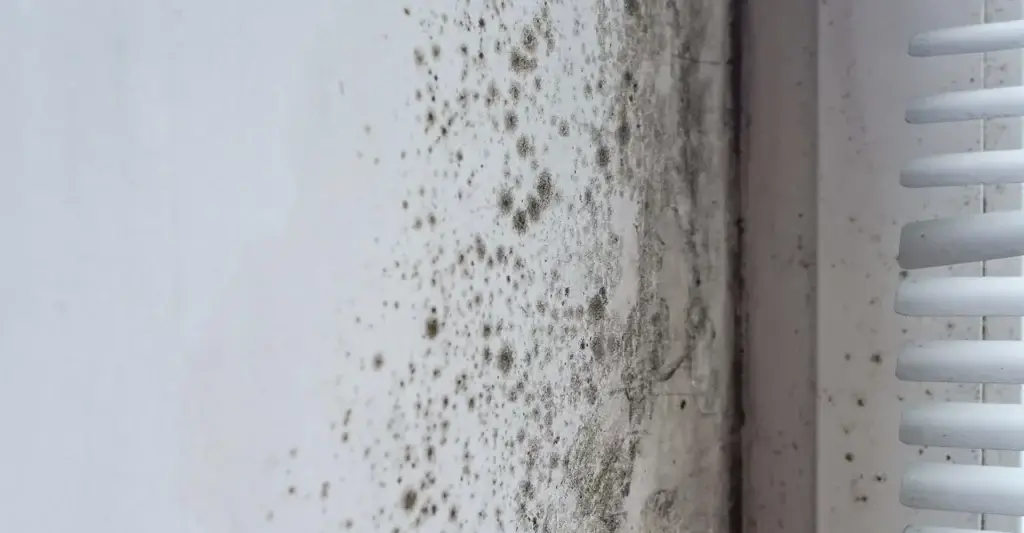 Mould near a window