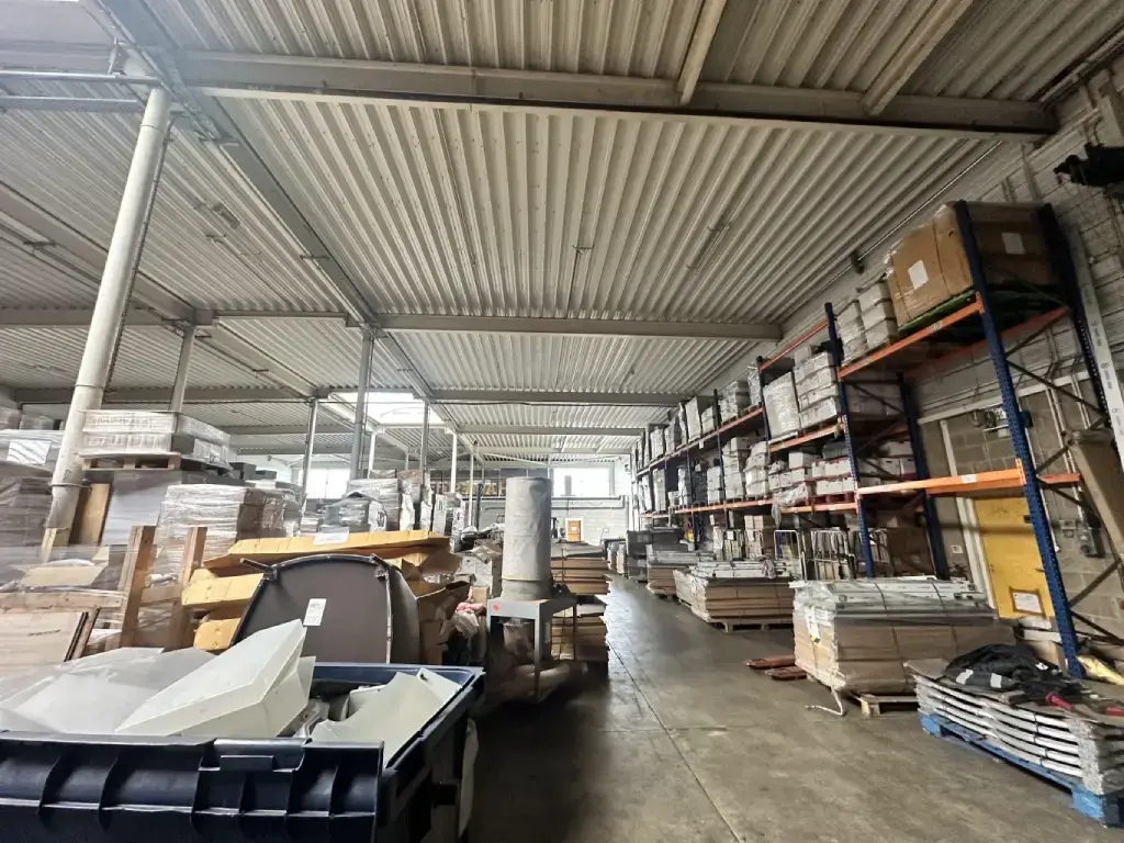 Decontaminated warehouse.