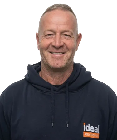 Steve Kiddell, biohazard cleaning specialist,