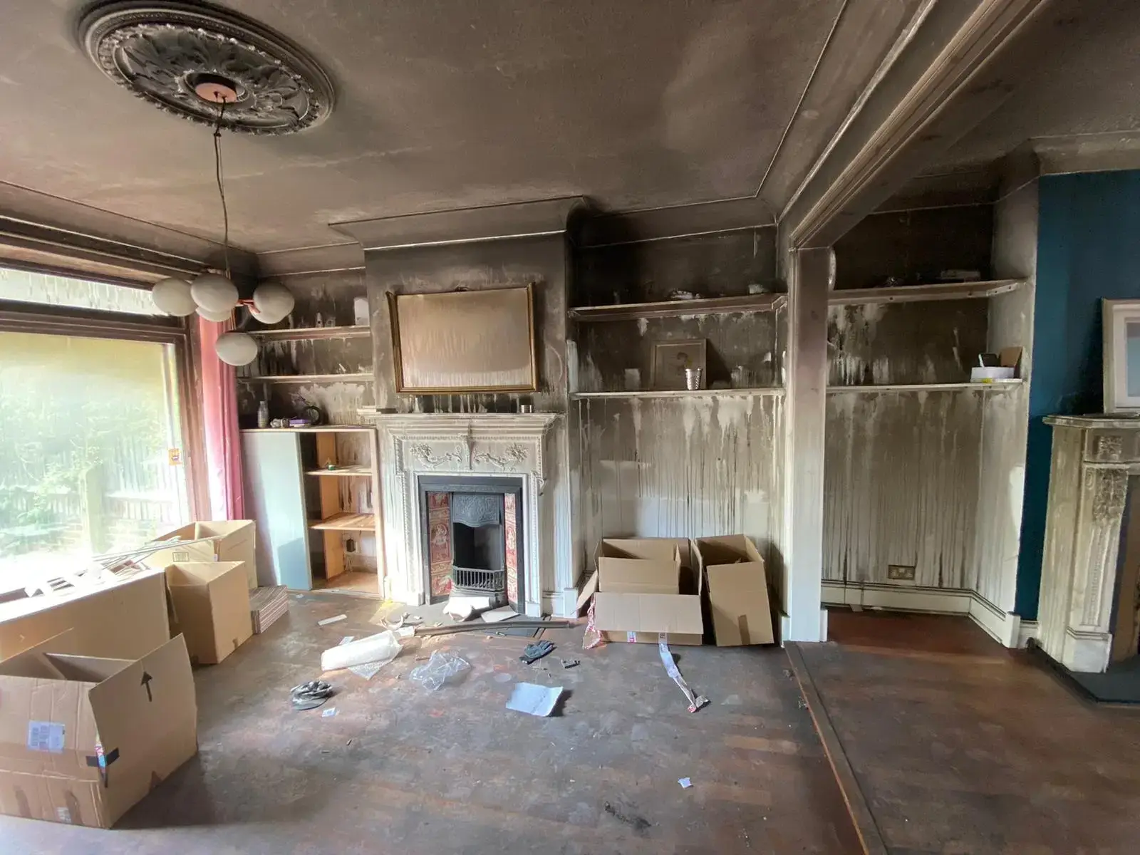 Why fire damage often requires structural drying and what most people miss